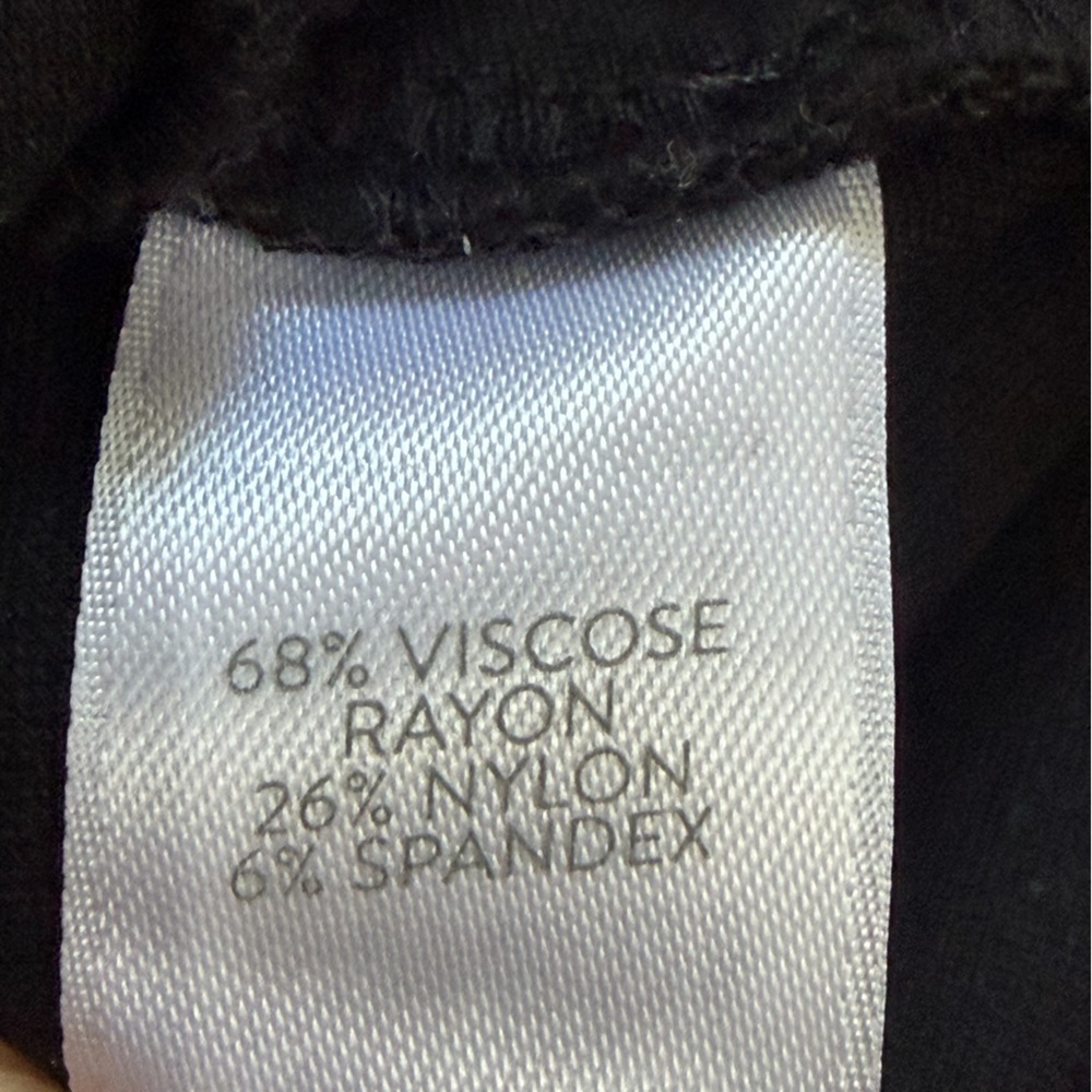 J. Jill Pointe Black Elastic Waist Leggings - Picture 4 of 9